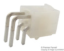 MOLEX 39-30-1041 Rectangular Connector, Mini-Fit Jr. 5569 Series, 4 Contacts, Header, 4.2 mm, Through Hole, 2 Row