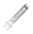 BIVAR PLP1-100-F Light Pipe, 2.5 mm, 1 Pipes, Circular with Flat Top, Press Fit, Panel, Transparent