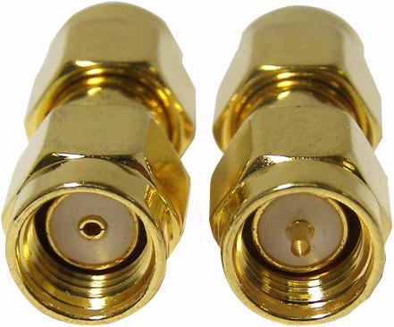 RF Solutions ADP-SMAM-SMAMRP / Coaxial Adapter SMA Plug RP Straight 50 ohm