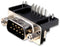 AMPHENOL L717SDE09P1ACH4F D Sub Connector, 9 Contacts, Plug, DE, SD Series, Steel Body, Through Hole