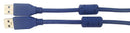 Multicomp MC002478 USB Cable Type A Plug 3 m 9.8 ft 3.0 Blue