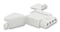 SOURIAU SMS4RDH3 Connector Housing, Integrated strain relief hood, SMS Flame Retardant Series, Receptacle, 4 Ways
