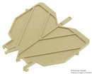 Weidmuller 0485760000 Fixing Plate Beige 3MM Terminal Block