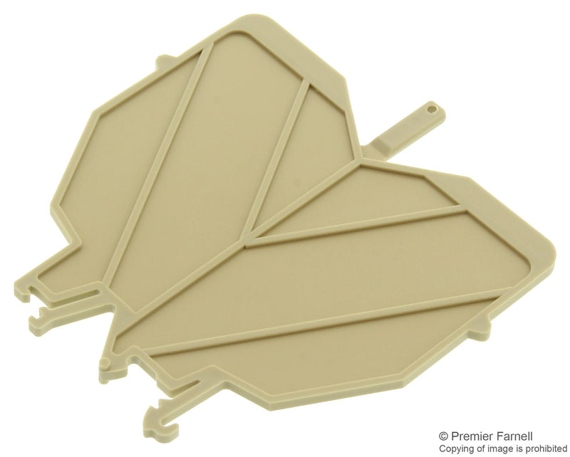 Weidmuller 0485760000 Fixing Plate Beige 3MM Terminal Block