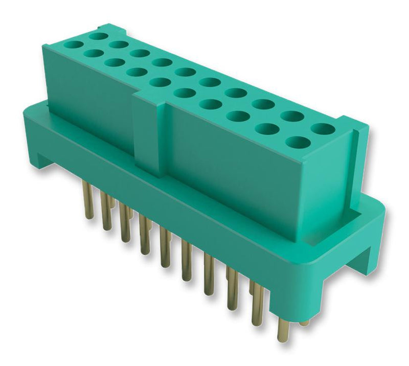 HARWIN G125-FV11605L0P Wire-To-Board Connector, 1.25 mm, 16 Contacts, Receptacle, Gecko G125 Series, Through Hole, 2 Rows