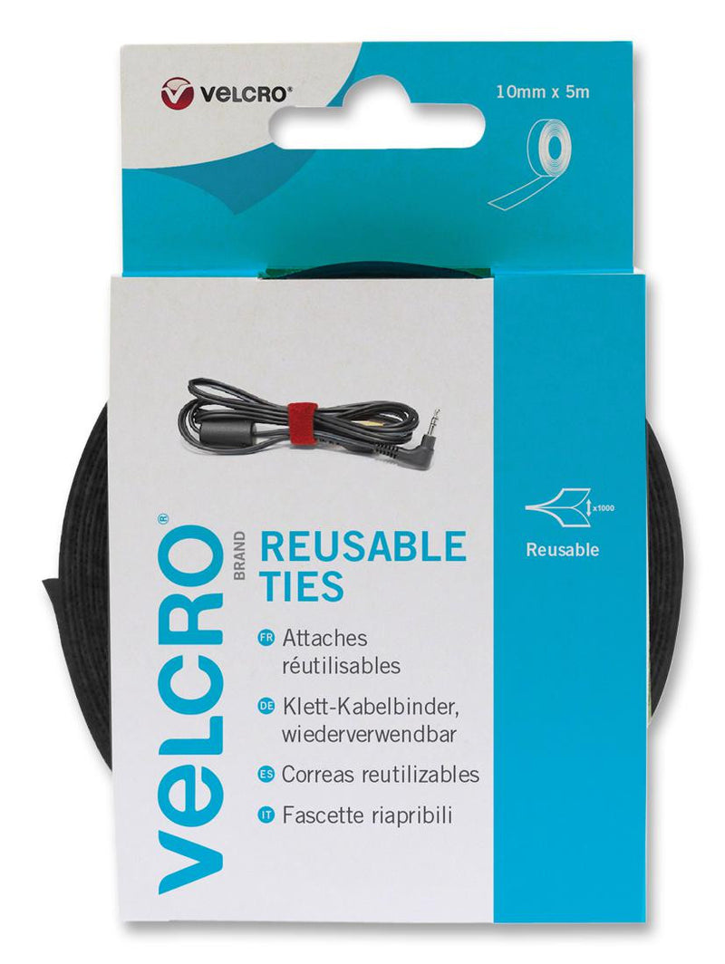 VELCRO COMPANIES VEL-EC60253 Cable Tie, 10 mm