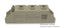 SEMIKRON SKKT 27/12 E Thyristor, 1.2 kV, 25 A, 50 A, Module, 7 Pins