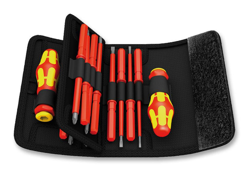 WERA KRAFTFORM KOMPAKT 60I+IS/62I/65I/67I/17 SCREWDRIVER SET, 17PCS