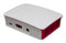 RASPBERRY-PI RASPBERRY-PI3-CASE Dev Board Enclosure, Raspberry Pi 3 Model B, , Raspberry, White