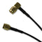AMPHENOL CONNEX 135103-01-M0.50 RF / Coaxial Cable Assembly, SMA Straight Plug, SMA Right Angle Plug, RG316, 50 ohm, 19.69 "