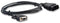 KVASER 00723-9 OBD II Adapter Cable, 2500mm Long Cable, 9 Pin D Sub Connector to an OBD II (J1962) Connector