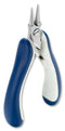 IDEAL-TEK E6041 CRBG Length Round Nose Pliers, 140mm, Smooth Jaw, Bi-Component ESD Safe Handle