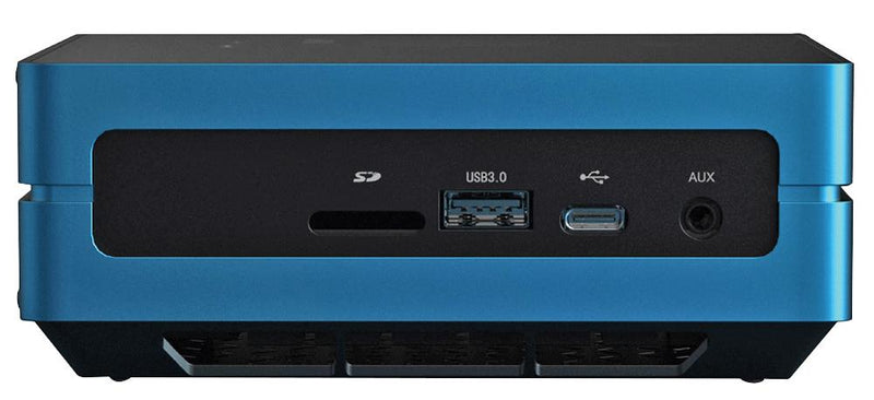 Seeed Studio 114992152 Computer Case Aluminium Blue Sbcs Including Raspberry Pi Beaglebone &amp; Jetson Nano