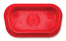 FCT - A MOLEX COMPANY F1042-1S Dust Cap / Cover, DE, RED, Dust Cap, D Sub Receptacle Connectors