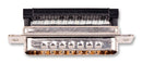 FCT - A MOLEX COMPANY F25P15-K49 D Sub Connector, 25 Contacts, Plug, DB, Steel Body, IDC / IDT