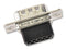 FCT - A MOLEX COMPANY FL09P7-K120 D Sub Connector, 9 Contacts, Plug, DE, FL Series, Steel Body, Crimp
