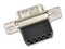 FCT - A MOLEX COMPANY FL09S7-K121 Standard D Sub Connector, 9 Contacts, Receptacle, DE, FL Series, Steel Body, Crimp