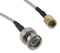 AMPHENOL CONNEX 245101-01-M0.25 RF / Coaxial Cable Assembly, SMA Straight Plug, BNC Straight Plug, RG316, 50 ohm, 9.84 ", 250 mm