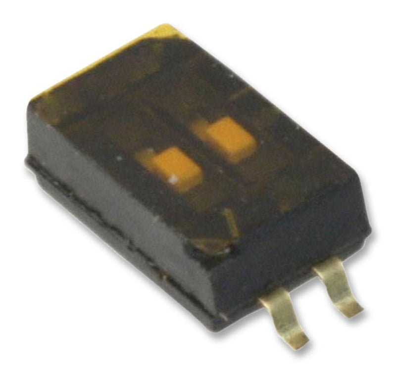 C & K COMPONENTS TDA02H0SB1 DIP / SIP Switch, 2 Circuits, SPST, SMD, TDA Series, DIP, 24 V