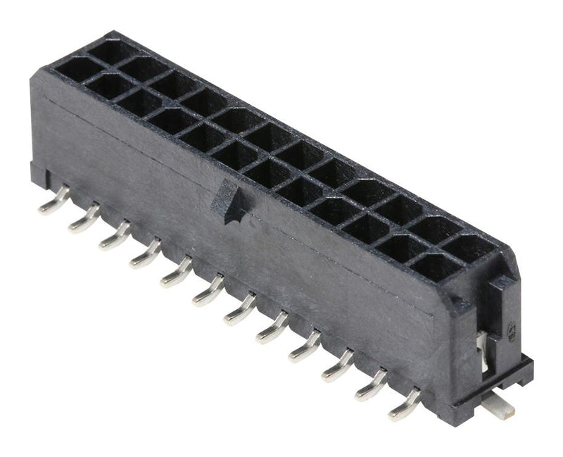 Molex 43045-2419 Wire-To-Board Connector 3 mm 24 Contacts Header Micro-Fit 3.0 43045 Series Surface Mount