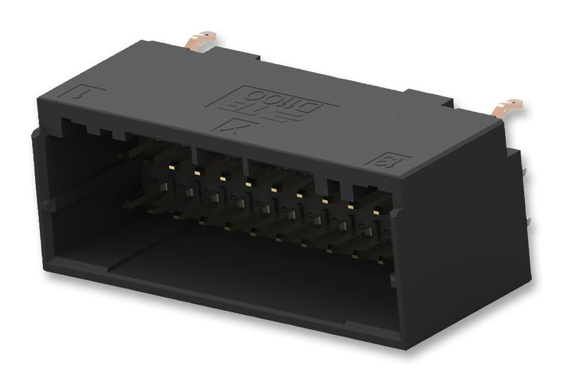 TE CONNECTIVITY 1-1827875-4 Wire-To-Board Connector, Dynamic D-1200D Series, 8 Contacts, Header, 2.5 mm, Through Hole, 2 Rows