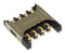 GCT (GLOBAL CONNECTOR TECHNOLOGY) SIM7050-8-0-00-A Memory Socket, SIM7050 Series, Micro SIM, 8 Contacts, Phosphor Bronze, Gold Plated Contacts
