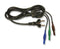 CLIFF ELECTRONIC COMPONENTS CIH29950 POWER CORD, SCHUKO MAINS PLUG-3X4MM PLUG