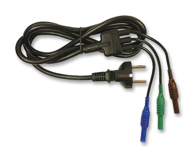 CLIFF ELECTRONIC COMPONENTS CIH29950 POWER CORD, SCHUKO MAINS PLUG-3X4MM PLUG
