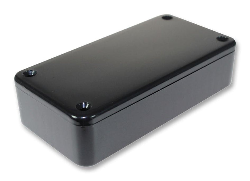 CAMDENBOSS BIM2002/12-BLK/BLK Black ABS Enclosure - 100x50x25mm