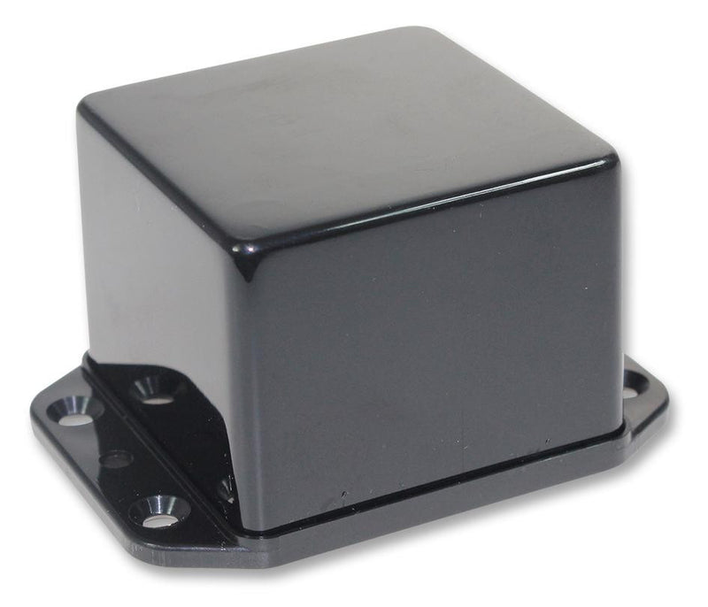 CAMDENBOSS BIM2008/IP-BLK IP54 Black ABS Flanged Enclosure - 75x57x43mm