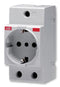 ABB M1173 MODULAR SOCKET, 16A, 250VAC