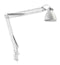 GLAMOX LUXO L-1026296 Lamp, Desk Light, 11W, 20V, L-1 Design, Table Mount, 1m Adjustable Arm, White, EU/UK Plug