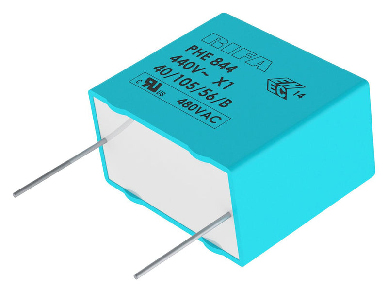 KEMET PHE844RF6470MR06L2 Film Capacitor, 0.47 &micro;F, X1, 480 V, PP (Polypropylene), &plusmn; 20%