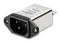 SCHAFFNER FN9222-10-06 IEC Filter, 250 VAC, 11.6 A, EMI, RFI, Quick Connect, 225 &micro;H