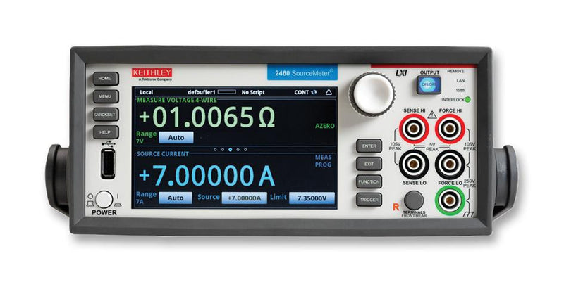 KEITHLEY 2460 Source Measure Unit, SourceMeter, 200mV to 100V, 1&iuml;&iquest;&frac12;A to 7A, 100 W