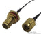 MULTICOMP MC000792 RF / Coaxial Cable Assembly, RP-SMA Bulkhead Jack, RP-SMA Straight Plug, 1.37mm, 50 ohm, 3.937 "