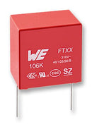 WURTH ELEKTRONIK 890334026034 Film Capacitor, 2.2 &micro;F, 310 V, PP (Polypropylene), &plusmn; 10%, WCAP-FTXX Series
