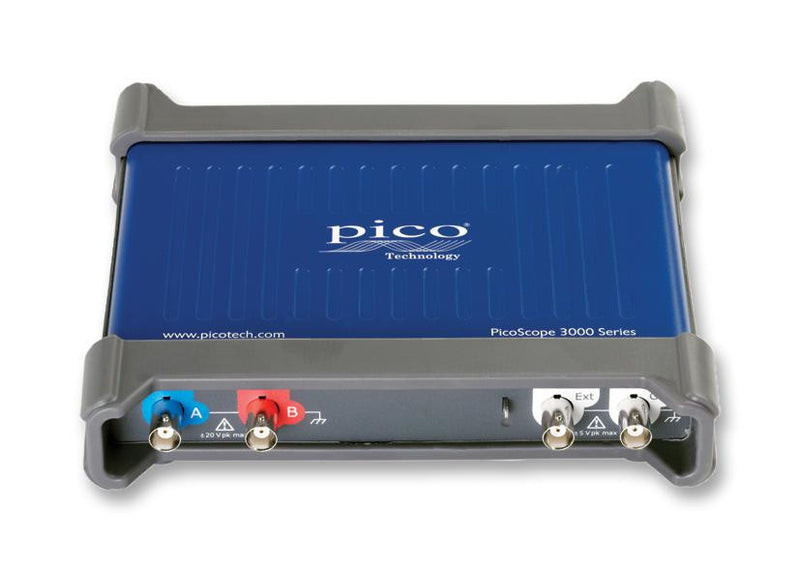 PICO TECHNOLOGY PICOSCOPE 3203D MSO USB Oscilloscope, PicoScope 3000 Series, 2+16 Channel, 50 MHz, 1 GSPS, 64 Mpts, 7 ns