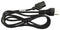 VOLEX 17566 Mains Power Cord, NEMA 6-15P, IEC 60320 C13, 6.6 ft, 2.007 m, Black