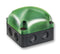 WERMA 85320060 Beacon, LED, Green, Steady, 230VAC, IP66, IP67, 85mm Height