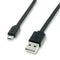 ROLINE 11.02.8760 USB Cable Assembly, USB Type A Plug, Micro USB Type B Plug, USB 2.0, 3.28 ft, 1 m
