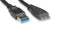 ROLINE 11.02.8873 USB Cable Assembly, USB Type A Plug, Micro USB Type B Plug, USB 3.0, 2.63 ft, 800 mm