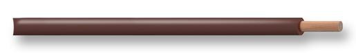 PRO POWER PP000445 Wire, 2491B, H05Z-K, LSZH, Brown, 0.75 mm&sup2;, 328 ft, 100 m