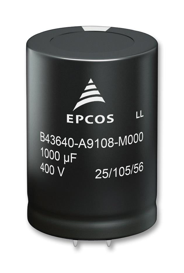 EPCOS B43640A9687M000 Electrolytic Capacitor, Snap-in, 680 &iuml;&iquest;&frac12;F, 400 V, B43640 Series, 2000 hours @ 105&iuml;&iquest;&frac12;C, &iuml;&iquest;&frac12; 20%