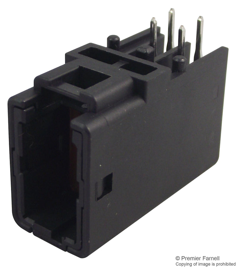 JST (JAPAN SOLDERLESS TERMINALS) S04B-JWPS-KKS-XR Wire-To-Board Connector, 4 mm, 4 Contacts, Header, JWPS Series, Through Hole, 2 Rows