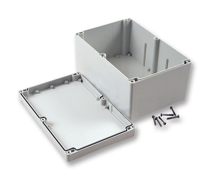 HAMMOND 1555VBGY Plastic Enclosure, Watertight, PCB Box, ABS, 160 mm, IP66, NEMA 4, 4X, 120 mm