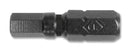 CK TOOLS T4560 HEX25 Hex Driver Bit, Screwdriver, Hex, 2.5mm, 25mm