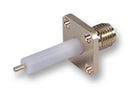 HUBER & SUHNER 23_SMA-50-0-3/111_NE RF / Coaxial Connector, SMA Coaxial, Straight Bulkhead Jack, Solder, 50 ohm, Beryllium Copper
