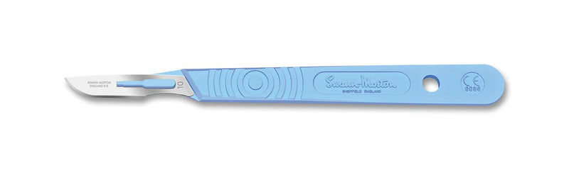 SWANN-MORTON 2331 SM Trimaway Knife, 310 SM Blade, Stainless Steel, Plastic Handle, Disposable