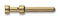HARTING 09 33 000 6122 Heavy Duty Connector Contact, Han E Series, Pin, 20 AWG, 20 AWG, Crimp, 16 A